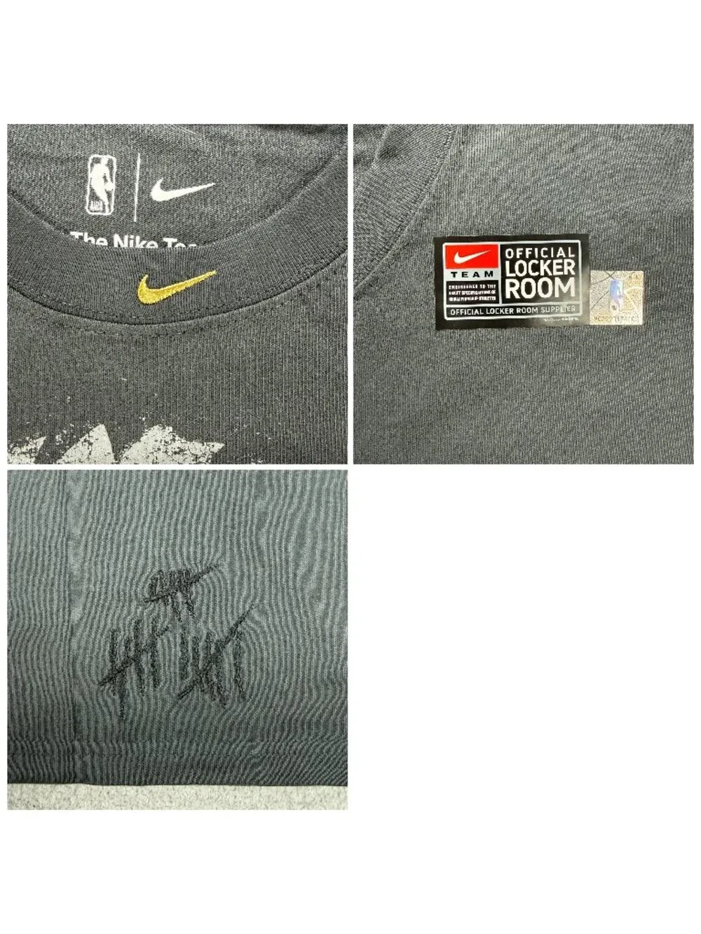 New York Knicks T Shirt Mens XL NBA Champions Locker Room On Court Crystal Nike
